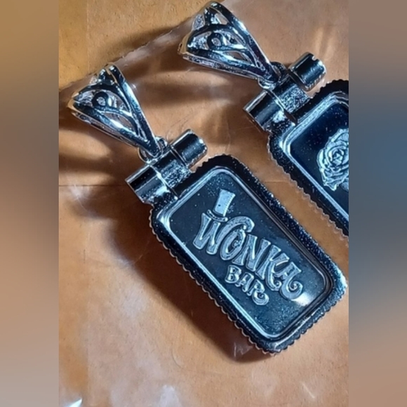 Pendants 1g .999 Fine Silver Wonka Bar + 925 Silver Bezel ✨️ Unisex Pendants - Picture 6 of 6